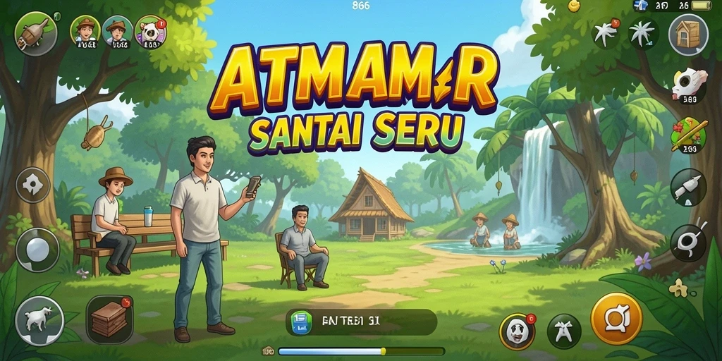 Tangkapan layar gameplay AT866 menampilkan momen seru permainan Casual.