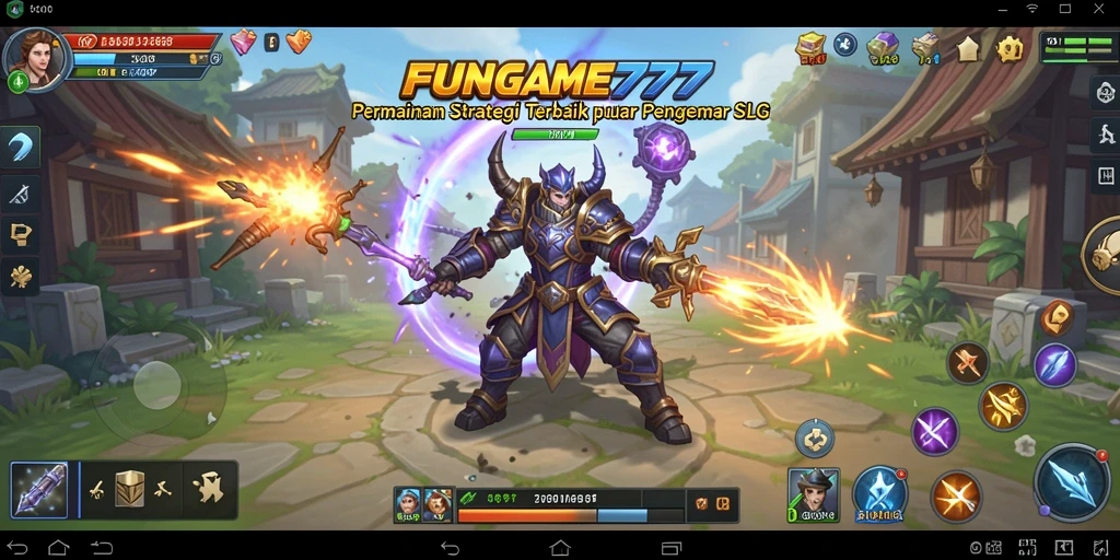 Gameplay SLG yang menegangkan di FUNGAME777.