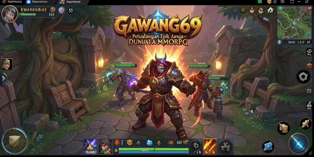 Gameplay seru dan interaktif dalam dunia MMORPG GAWANG69.