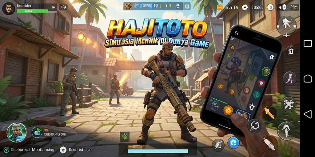Tampilan gameplay menarik dari HAJITOTO yang penuh warna.