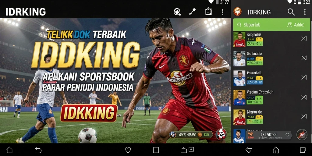 Tampilan gameplay yang menarik dalam aplikasi Sportsbook IDRKING.