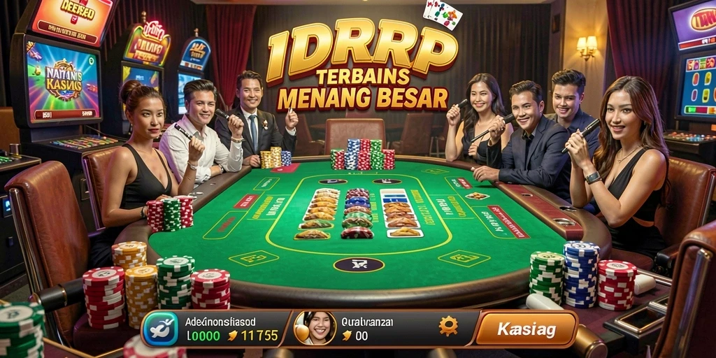 Screenshot gameplay IDRRP menunjukkan keseruan permainan Kasino.