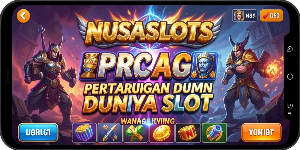 Tampilan seru saat pertarungan di NUSASLOTS dengan gameplay yang menarik.