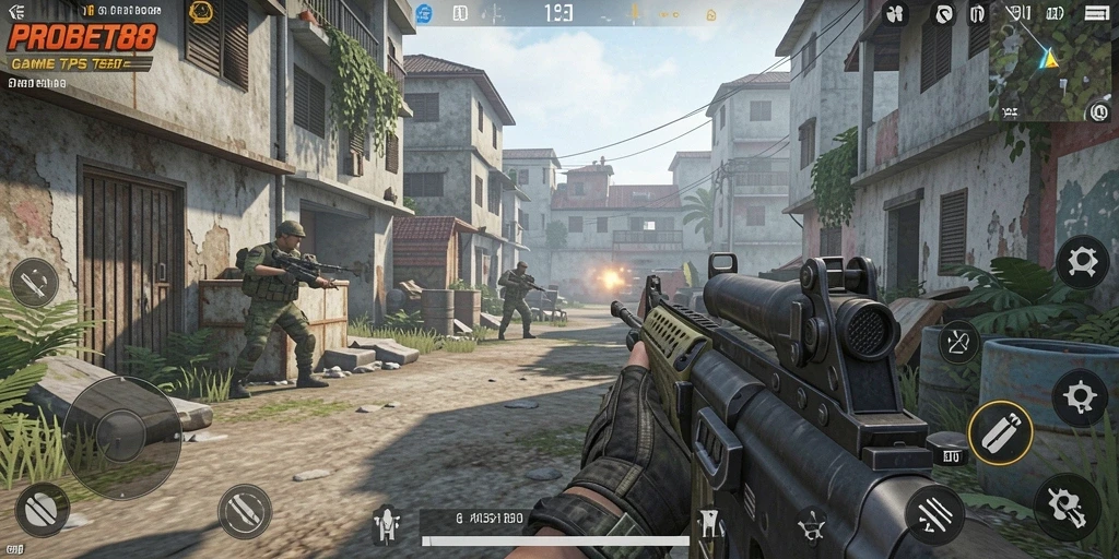 Tampilan gameplay mendebarkan PROBET88 dalam aksi.