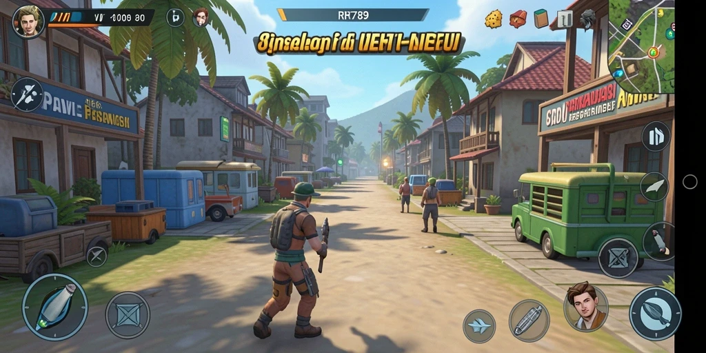 Tampilan gameplay menarik dari RR789 dengan grafis berkualitas tinggi.