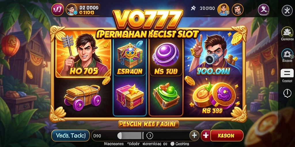 Tampilan screenshot menunjukkan fitur menarik dan grafis berkualitas tinggi dari gameplay Slot.