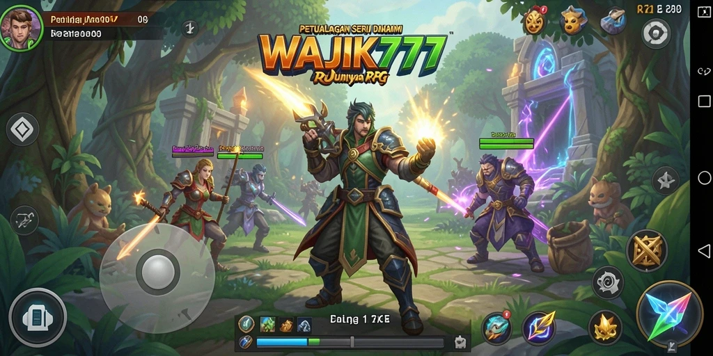 Tampilan menawan dari gameplay RPG WAJIK777 yang mengesankan.